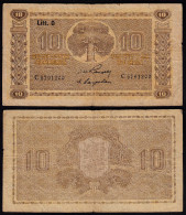 FINNLAND - FINLAND 10 MARKKA 1939 Litt. D PICK 70a F (4) Serie C    (23620 - Finlandia