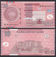 BANGLADESCH - BANGLADESH - 10 Taka Banknote 2006 UNC (1) Pick 39     (28557 - Altri – Asia