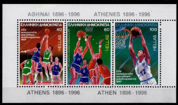 Griechenland - Greece 1987 Block 6 ** Basketball EM     (7976 - Blocs-feuillets