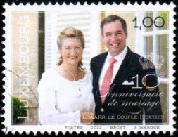 Luxembourg, Luxemburg  2022,  Mi.2314, 10. Hochzeitstag Des Erbgroßherzöglichen Paares , OBLITERE, GESTEMPELT - Used Stamps