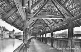 CPSM Luzern-Kapellbrücke       L2957 - Lucerne