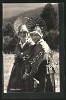 AK Mädchen In Villinger Tracht, Schwarzwälder Tracht  - Costumes
