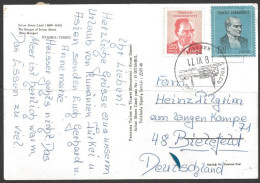 1971 Postcard, 25k & 100k, Karakoy (fancy Cancel) To Germany (8 VI 71) - Covers & Documents