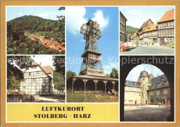 72356000 Stolberg Harz Rittergasse Josephskreuz Markt Jugendherberge FDGB Erholu - Stolberg (Harz)