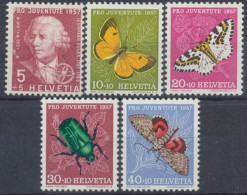 Schweiz, MiNr. 648-652, Postfrisch - Nuevos