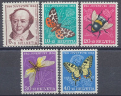 Schweiz, MiNr. 602-606, Postfrisch - Unused Stamps