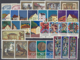 Liechtenstein, MiNr. 692-722, Jahrgang 1978, Postfrisch - Full Years