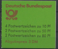 Deutschland (BRD), Michel Nr. MH 24 H, Postfrisch - Autres & Non Classés