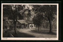 AK Oberhof /Thüringen, Pension-Restaurant Obere Schweizerhütte  - Oberhof