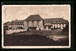 AK Weimar, Strassenpartie Vorm Bahnhof  - Weimar