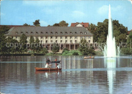 72352653 Bad Salzungen Kurhaus Am Burgsee Fontaene Bad Salzungen - Bad Salzungen