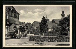 AK Minden I. W., Manzelbrunnen Vor Der Regierung U. Dom  - Minden