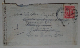 Cuba - Enveloppe Circulée Avec Timbre Thème Cigare (1947) - Used Stamps