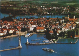 72348655 Lindau Bodensee Fliegeraufnahme Mit Hafen Lindau - Lindau A. Bodensee