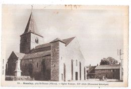 SEMELAY Près SAINT HONORE - 58 - Eglise Romane - TOUL 8 - - Saint-Honoré-les-Bains