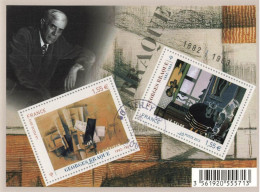 FRANCE 2013 BLOC OBLITERE GEORGES BRAQUE -  F 4800              - - Used