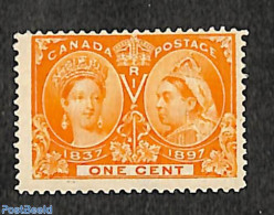 Canada 1897 1c, Stamp Out Of Set, Unused (hinged), History - Kings & Queens (Royalty) - Ongebruikt