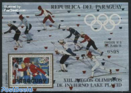 Paraguay 1979 Olympic Winter Games S/s, Mint NH, Sport - Olympic Winter Games - Skiing - Ski