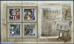 Sao Tome/Principe 2007 Pablo Picasso 4v M/s, Mint NH, Art - Modern Art (1850-present) - Pablo Picasso - Paintings - Sao Tomé E Principe