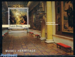 Guinea Bissau 2003 Hermitage Museum S/s, Mint NH, Art - Museums - Paintings - Musea