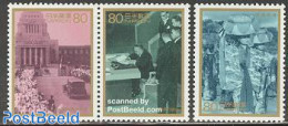 Japan 1996 Post War Period 3v (1v+[:]), Mint NH, Transport - Automobiles - Neufs