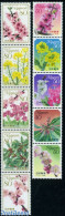 Japan 2009 Flowers 10v (2x [::::]), Mint NH, Nature - Flowers & Plants - Ongebruikt