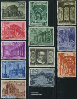 Vatican 1949 Basilics 12v, Unused (hinged), Religion - Churches, Temples, Mosques, Synagogues - Ungebraucht