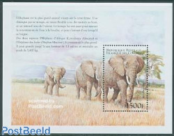 Comoros 1999 African Elephant S/s, Mint NH, Nature - Animals (others & Mixed) - Elephants - Comoros