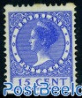 Netherlands 1926 15c, 2-side Syncoperf. With WM,Stamp Out Of Set, Unused (hinged) - Nuevos
