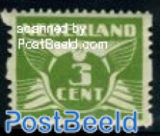 Netherlands 1925 3c,Stamp Out Of Set, Unused (hinged) - Nuevos