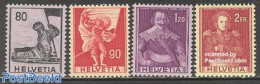 Switzerland 1958 History 4v, Mint NH - Unused Stamps