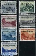 Liechtenstein 1947 On Service 7v, Mint NH - Sonstige & Ohne Zuordnung