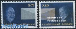 Greenland 2008 Europa, Letter Writing 2v, Mint NH, History - Europa (cept) - Post - Nuevos