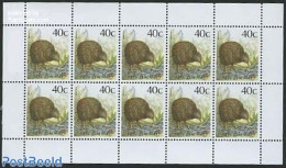 New Zealand 1988 Kiwi Bird M/s, Mint NH, Nature - Birds - Unused Stamps