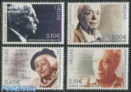 Greece 2014 Authors 4v, Mint NH, Art - Authors - Neufs