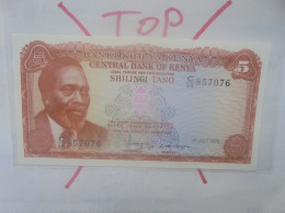 KENYA 5 SHILLINGS 1978 Neuf (B.33) - Kenya