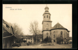 AK Altenburg, Schloss Und Kirche  - Altenburg