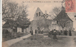 *** 47  ***  VILLEREAL  Et Ses Environs RIVES L'église - TTB - Sonstige & Ohne Zuordnung