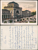 Ansichtskarte Mannheim Bahnhof - Eingang, Straßenbahn 1914 - Mannheim