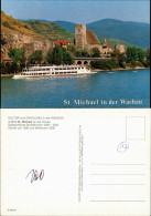 Fahrgastschiff Binnenschiff Schiff Passiert St. Michael Wachau 1975 - Fähren