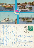 Stralsund Weisse Flotte Schiffe  1965   Mit Bordpost-Stempel MS SEEBAD WUSTROW - Stralsund