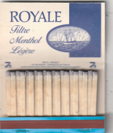 BOITES D'ALLUMETTES 978 : Royale Menthol Légère " Superbe " - Matchboxes