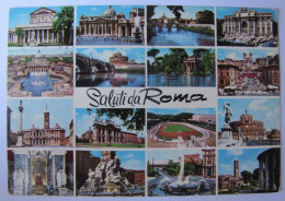 ITALIE - LAZIO - ROMA - Vues - Mehransichten, Panoramakarten