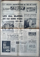 Journal L'EQUIPE 06-02-1964 Jeux Olympiques D'hiver INNSBRUCK  Sixten Jernberg Roi Du Ski De Fond  All Blacks Vainqueur - Desde 1950