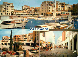 34 - Cap D'Agde - Multivues - Immeubles - Architecture - CPM - Voir Scans Recto-Verso - Agde