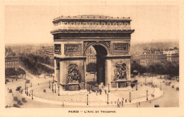 75-PARIS L ARC DE TRIOMPHE-N°T5203-G/0371 - Arc De Triomphe