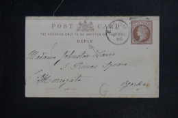 ROYAUME UNI - Entier Postal Réponse De Epsom En 1896 - L 153140 - Postwaardestukken