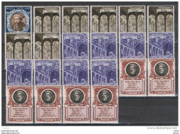 VATICANO:  1946/53  COMMEMORATIVI  -  LOTTICINO  22  BASSI  VALORI  RIPETUTI  N. -  SASS. 117//158 - Unused Stamps