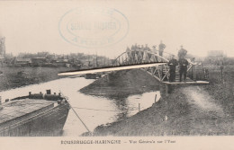 Roesbrugge, Rousbrugge-Haringhe, Vue Generale Sut L'Yser : Genie-Service Routier-Armée, 2 Scans - 1914-18