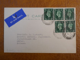 K31 GREAT BRITAIN   CARTE  ENTIER   1930  A OLTEN  SUISSE +AFF. INTERESSANT++ - Lettres & Documents